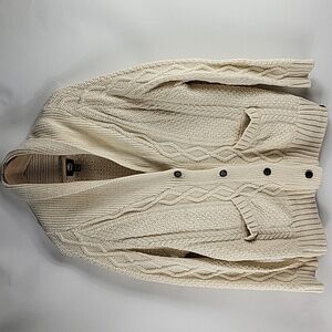 Roots Wool Cashmere Blend Oversize Cardigan Size XS